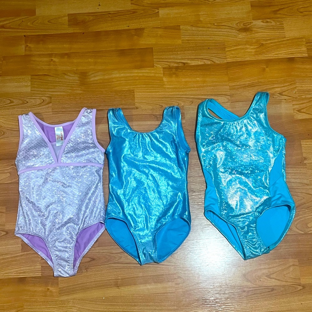 3 leotards lot